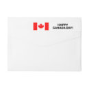 Search for canada flag return address labels Canadian