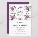 Search for lavender and green baby shower invitations Flowers