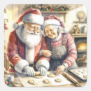 Search for mrs claus stickers Vintage
