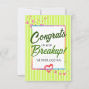 Search for breakups cards Funny