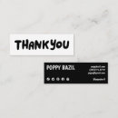 Search for white note business cards Social media