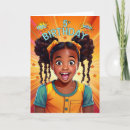 Search for african american girl birthday cards For kids