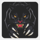Search for wild black panther stickers Animal
