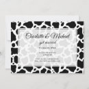 Search for wedding announcement cards Black and white