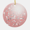 Search for disco christmas tree decorations Pink