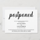 Search for cancelled wedding invitations Postponement