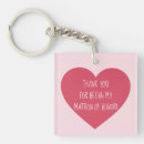 Search for honours key rings Matron of honour