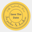 Search for modern save the date stickers Rustic