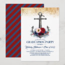Search for graduation invitations Navy blue