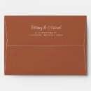Search for burnt orange envelopes Plain