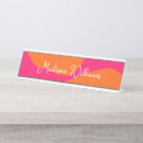 Search for orange name plates Cute
