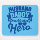 Search for happy fathers day mousepads Husband