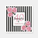 Search for black and white striped placemats For her