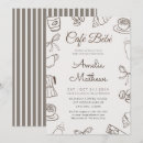 Search for coffee cafe invitations Gender neutral