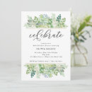 Search for gold border birthday invitations Watercolor