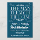 Search for father 50th birthday invitations Party