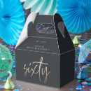 Search for 60th birthday favour boxes Modern