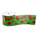 Search for poppy ribbon Watercolor