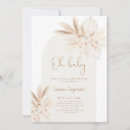 Search for boho baby girl shower invitations Blush