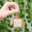 Search for m initial key rings Floral