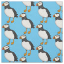 Search for puffin fabric Cute