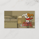 Search for new address business cards Housewarming