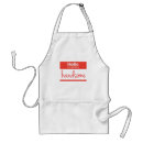Search for handsome aprons Red