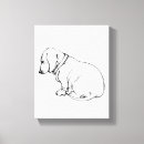 Search for dachshund canvas prints Weiner