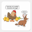 Search for chocolate bunny stickers Funny easter