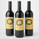 Search for diy wine labels Gold