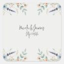 Search for spring wedding stickers Wildflowers