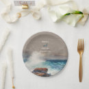 Search for beach waves paper plates Summer