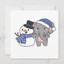 Search for elephants christmas cards Winter