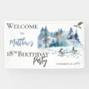 Search for 18th birthday banners Watercolor