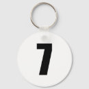 Search for number 7 key rings Numbers