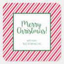 Search for red candy cane stripes stickers Striped