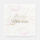 Search for moon and stars napkins Girl