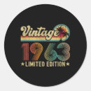 Search for made in 1963 stickers Significant year