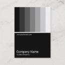 Search for half white half black business cards Modern