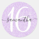 Search for lavender glitter stickers Purple