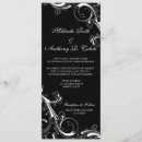 Search for vintage scroll invitations White