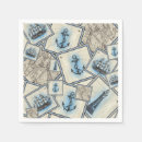Search for nautical map napkins Elegant