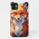 Search for digital animals iphone cases Fox