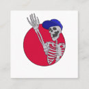 Search for skeleton bones business cards Spooky