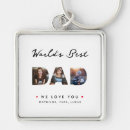 Search for fathers day photo key rings Family photo collage