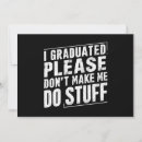 Search for funny high school graduation invitations Graduate