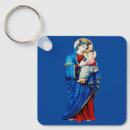 Search for virgin mary key rings Jesus