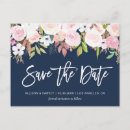 Search for navy blush save the dates Modern