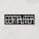 Search for nerd business cards Computer
