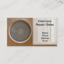 Search for electronics repair business cards Service